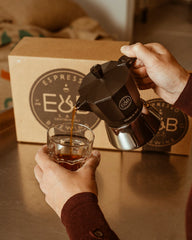 E&B Induction Moka Pot