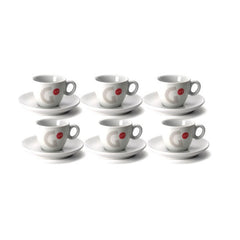 Gaggia Espresso 6x6 Saucer and Cup Set