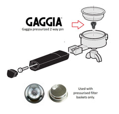 Gaggia Pressurized 2 Way Pin (GA-4301007000)